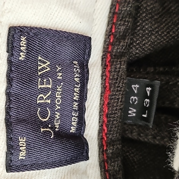 J Crew 484 Flannel Pants - Picture 4 of 6
